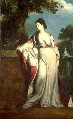 Portrait of Elizabeth Gunning, Duchess of Hamilton and Duchess of Argyll ) was a celebrated Irish belle and society hostess.